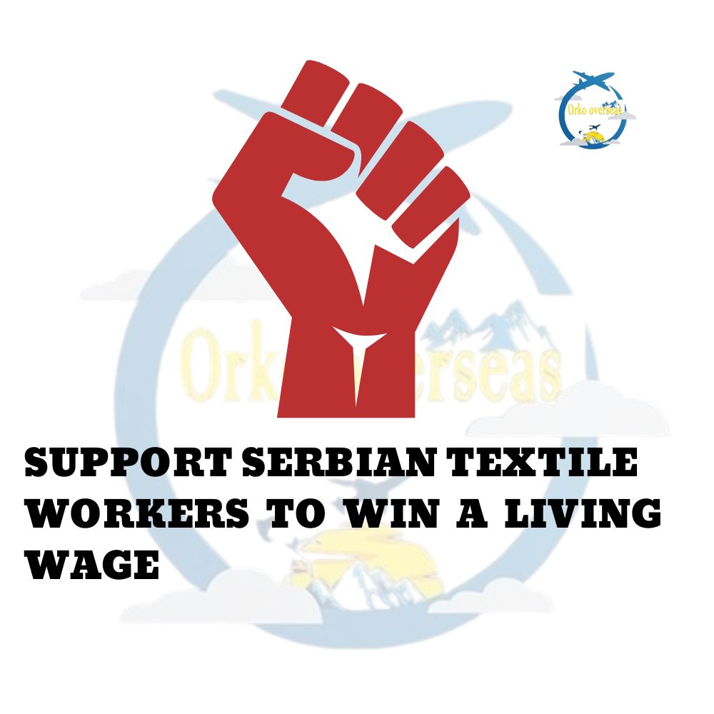 Support Serbian textile workers to win a living wage