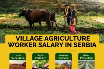 village agriculture worker salary in Serbia